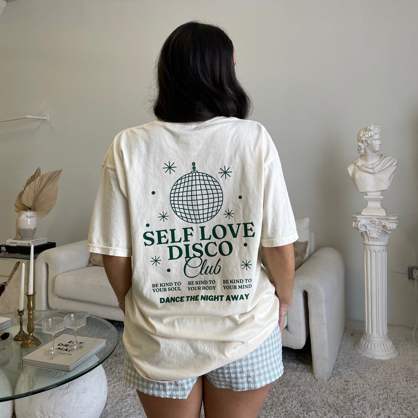 Self Love Disco Club Oversized Tee