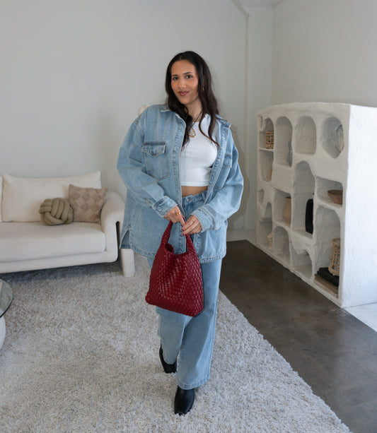 Demi Denim Shacket